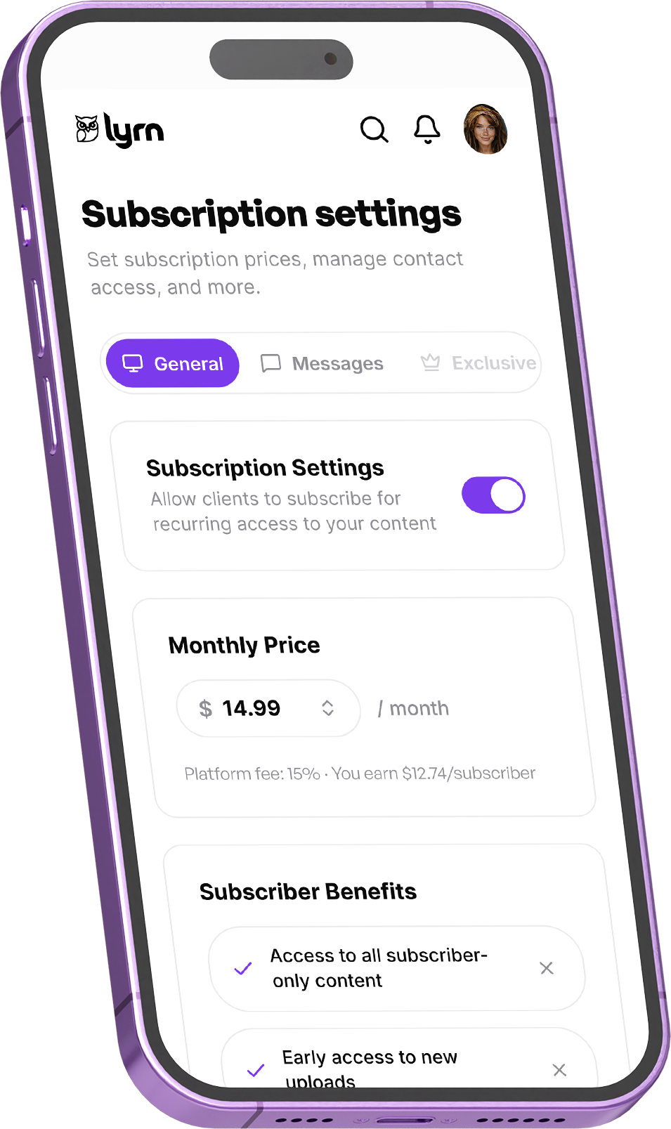 Subscriptions